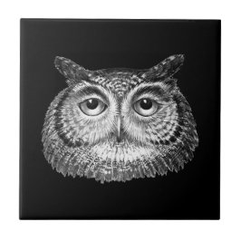Vintages Boho Owl Design Fliese