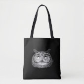 Vintages Boho Owl Design Tasche (Vorderseite)