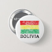 Vintages Bolivien Button (Vorne & Hinten)