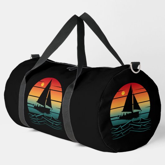 Vintages Boot Duffle Bag (Linke Ecke)