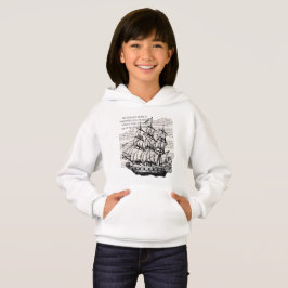 Vintages Boot MIT QUOTE Hoodie