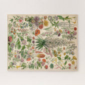 Vintages Botanisches Blume-Poster Puzzle (Horizontal)