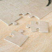 Vintages botanisches BlumenHyakinth Puzzle (Seite)