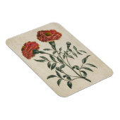 Vintages botanisches Blumenmagnet Magnet (Rechte Seite)