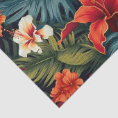 Vintages botanisches Dekopapier Seidenpapier (Ausschnitt)