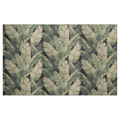 Vintages botanisches Druckbananenblatt Stoff (Fat Quarter (45,7 x 55,9 cm))