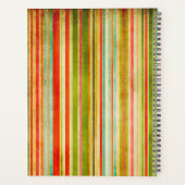 Vintages botanisches florales Nasturtium Planer (Rückseite)