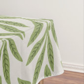 Vintages botanisches Grün Tischdecke (Beispiel)