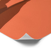 Vintages botanisches Illustrationspopster Poster (Ecke)