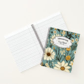 Vintages botanisches KompositionsNotebook Notizblock (Innenseite)