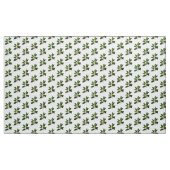 Vintages botanisches Laub-Druck-Gewebe Stoff (Yard (91,4 cm))