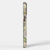 Vintages botanisches Muster Case-Mate iPhone Hülle (Rückseite / Rechts)