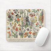 Vintages botanisches Muster Mousepad (Mit Mouse)
