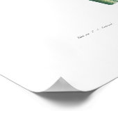 VINTAGES BOTANISCHES NARCISSUS-POSTER POSTER (Ecke)