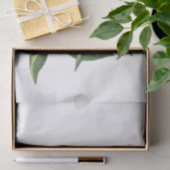 Vintages botanisches Orangenfrucht und Blossom Wei Seidenpapier (Geschenk)