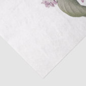 Vintages botanisches Pink Lilac Bouquet Dekoupage Seidenpapier (Detail)