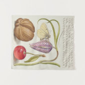 Vintages botanisches Tapisserie Wandteppich (Vorderseite (Horizontal))