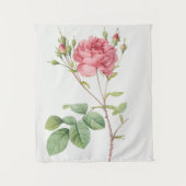 Vintages botanisches Tapisserie Wandteppich (Vorderseite)