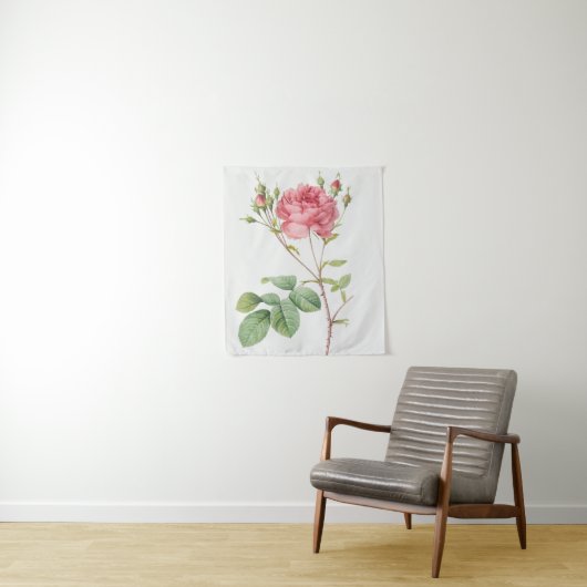 Vintages botanisches Tapisserie Wandteppich (Beispiel)