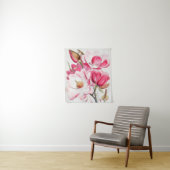 Vintages botanisches Tapisserie Wandteppich (Beispiel)