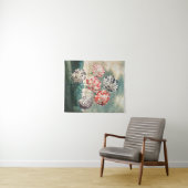 Vintages botanisches Tapisserie Wandteppich (Beispiel (Horizontal))