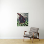 Vintages botanisches Tapisserie Wandteppich (Beispiel)