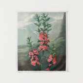 Vintages botanisches Tapisserie Wandteppich (Vorderseite)