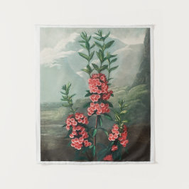 Vintages botanisches Tapisserie Wandteppich