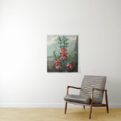 Vintages botanisches Tapisserie Wandteppich (Beispiel)