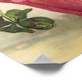 Vintages Botanisches Wall-Poster von 1905 Poster (Ecke)