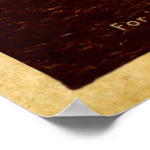 Vintages Botswana Africa Travel Poster (Ecke)