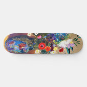 Vintages Bouquet von Blume von Odilon Redon Skateboard (Horizontal)
