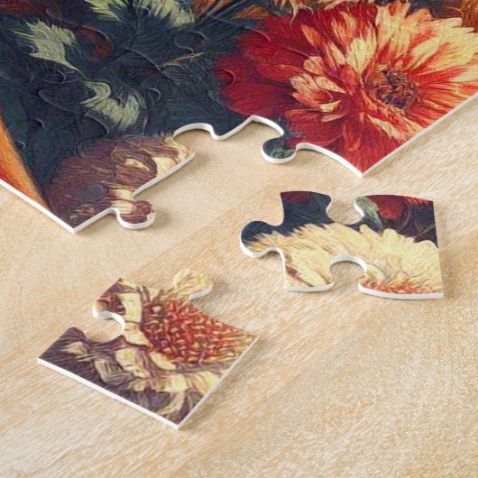 Vintages Boxer-Hundbild Puzzle (Seite)