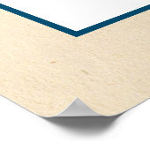 Vintages Boxhandpatent Poster (Ecke)