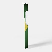 Vintages Brasilien Flaggen benutzerdefinierte iPho iPhone Hülle (Linke Seite)