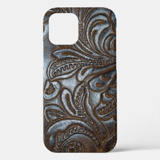 Vintages braunes Leder Case-Mate iPhone Hülle