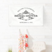 Vintages Brautparty Banner (Insitu)