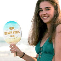 Vintages Brautparty Beach Theme Monogram