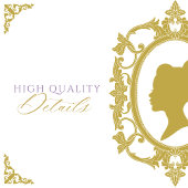 Vintages Brautparty Einladung