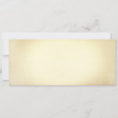 Vintages Brautparty etikettiert Einladungen (Rückseite)