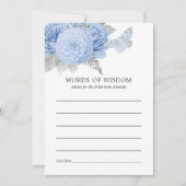 Vintages Brautparty für Navy Blue und Gold Einladung (Vorderseite)