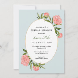 Vintages Brautparty für Wasserfarben Ankündigung