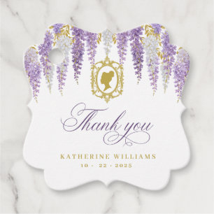 Vintages Brautparty Geschenkanhänger