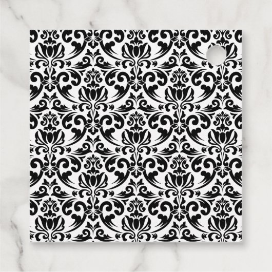 Vintages Brautparty Geschenkanhänger (Rückseite)