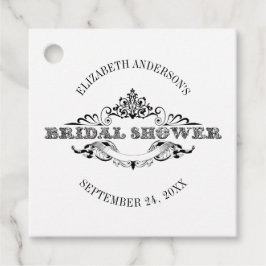 Vintages Brautparty Geschenkanhänger