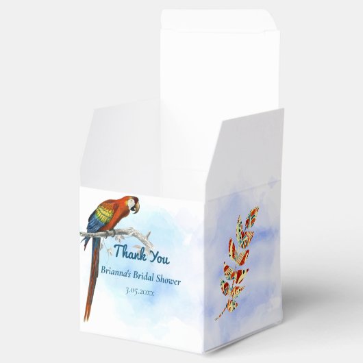 Vintages Brautparty Geschenkschachtel (Geöffnet)