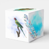 Vintages Brautparty Geschenkschachtel (Rückseite)