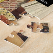 Vintages Brautparty / Haus Erwärmung Party Puzzle (Seite)