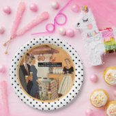 Vintages Brautparty Küche Cocktails Funny Pappteller (Party)