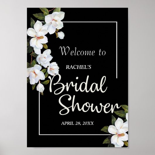 Vintages Brautparty Poster (Vorne)